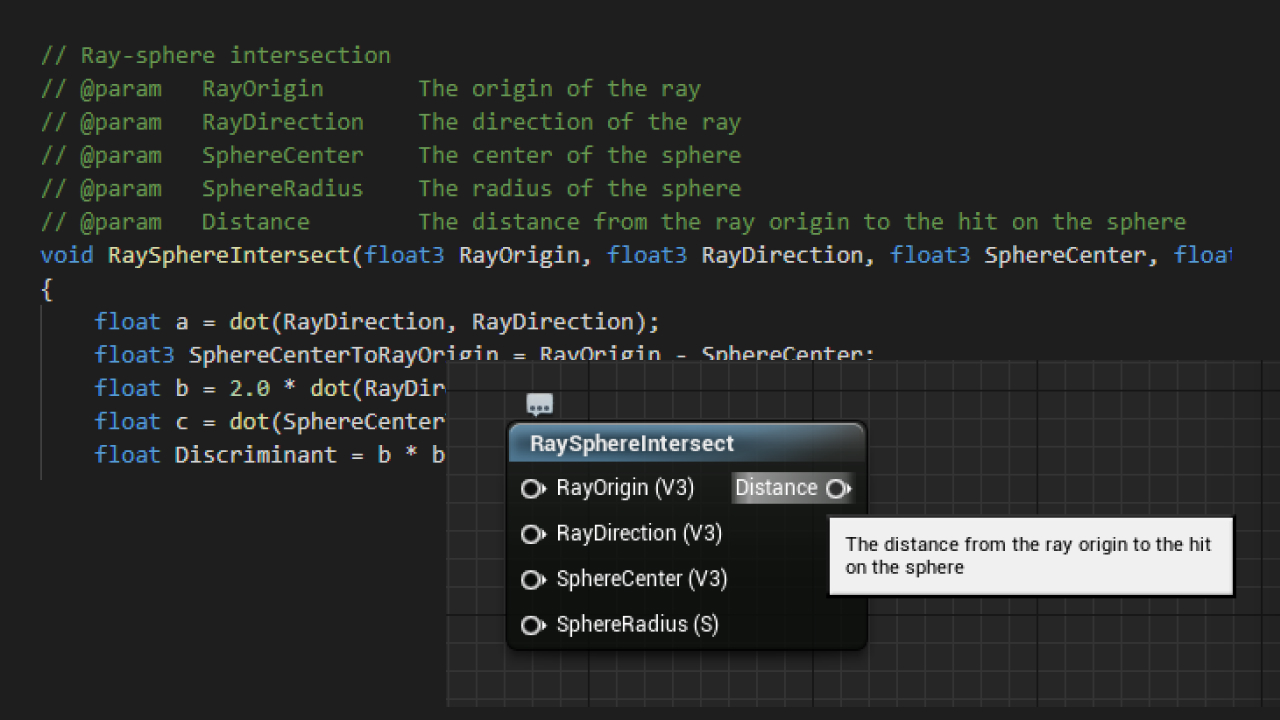 HLSL Material Functions